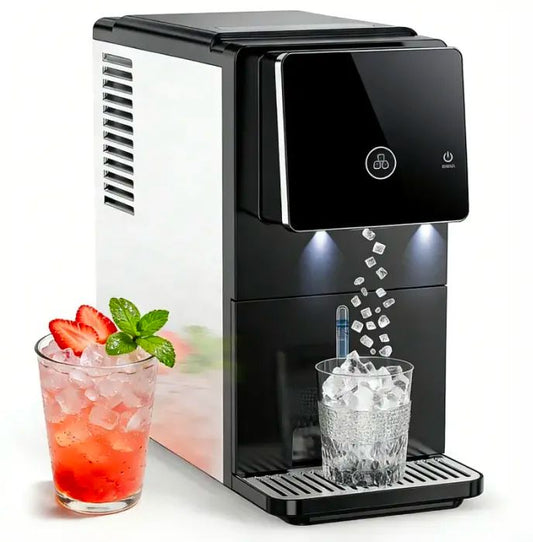 15-Min Nugget Ice Maker | Self-Dispensing, 33lbs/Day, Auto Clean